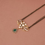 Moissanite Kundan Designer Mangalsutra 24 Inch
