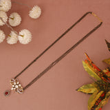 Moissanite Kundan Designer Mangalsutra 24 Inch