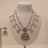 Antique Kundan Necklace Set