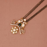 Moissanite Kundan Designer Mangalsutra 24 Inch