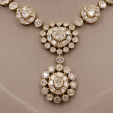 Premium Moissanite Kundan Necklace Set