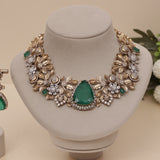 Fusion Designer Modern Kundan Necklace Set