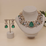 Fusion Designer Modern Kundan Necklace Set