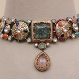 Sabyasachi Inspired Heritage Choker Necklace Set