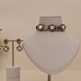 Sabyasachi Inspired Heritage Choker Necklace Set