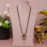 Moissanite Kundan Designer Mangalsutra 24 Inch