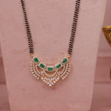 A D Long Mangalsutra Set 30 Inch