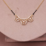 Short A D Mangalsutra 18 Inch