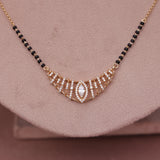 Short A D Mangalsutra 18 Inch