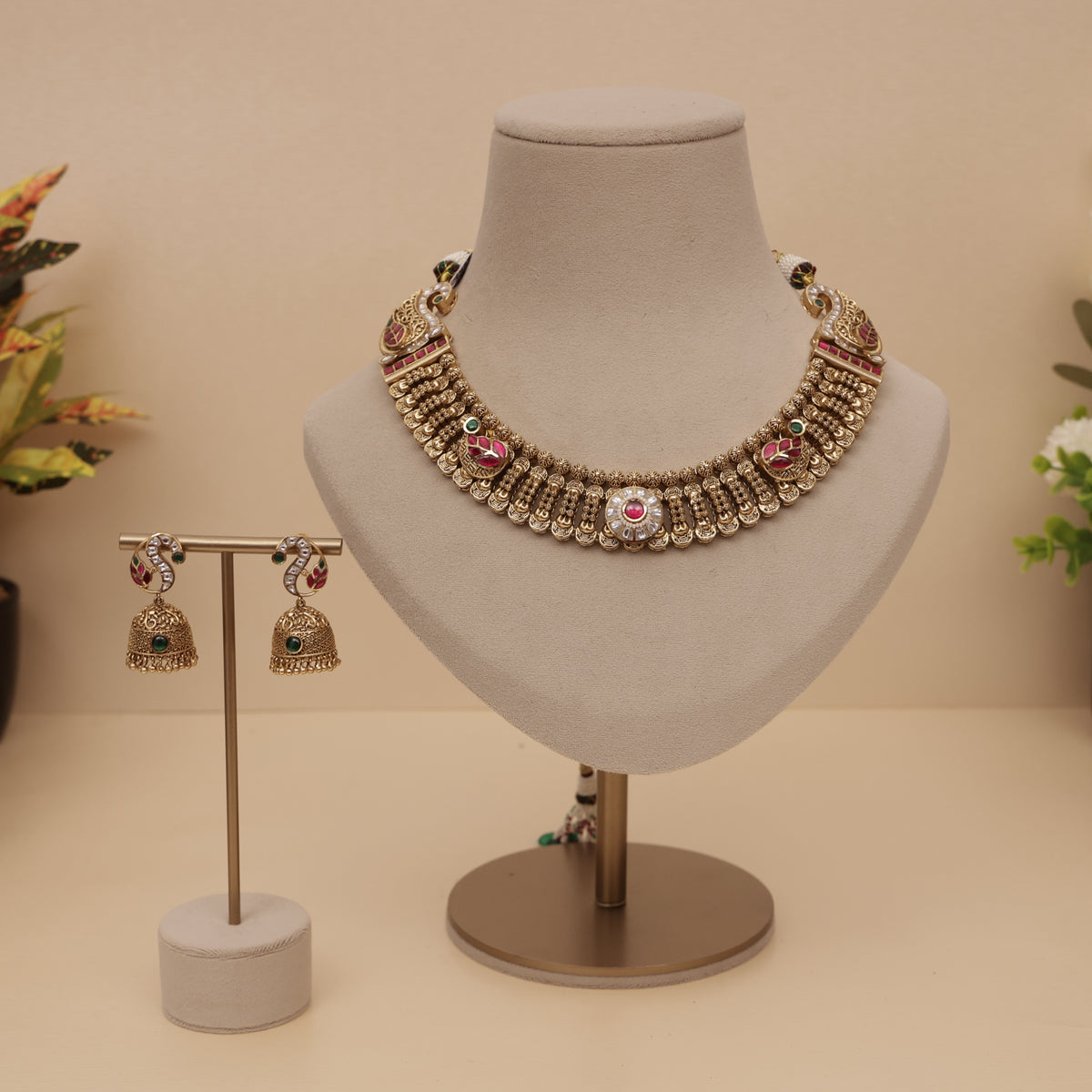 Antique Gold Necklace set