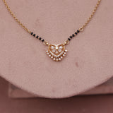 Short A D Mangalsutra 18 Inch