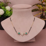 Short A D Mangalsutra 18 Inch