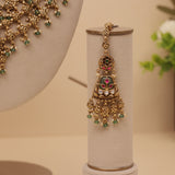 Antique Long Layered Bridal Necklace Set