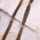 Real Gold Look Mangalsutra Mala Chain 40 Inch 10 / 8 Line
