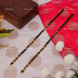 Real Gold Look Mangalsutra Mala Chain 30 Inch 10 Line