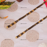 Real Gold Look Mangalsutra Mala Chain 30 Inch 8 Line