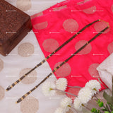 Real Gold Look Mangalsutra Mala Chain 30 Inch 6 Line