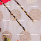 Real Gold Look Mangalsutra Mala Chain 30 Inch 5 Line