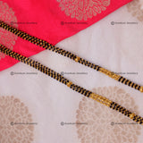 Real Gold Look Mangalsutra Mala Chain 24 Inch 4 Line