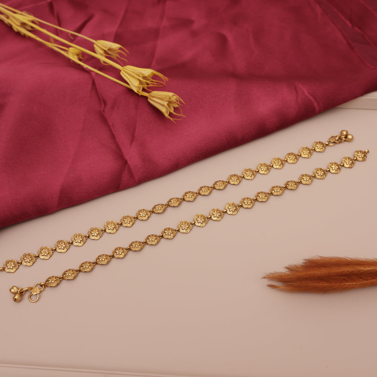 Antique Gold Payal