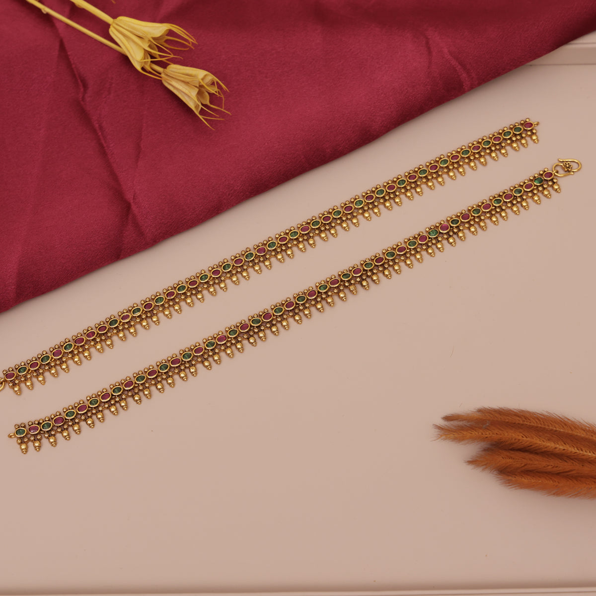 Antique Gold Payal