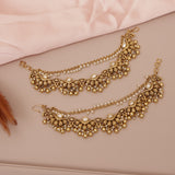 Antique Gold Ear chain - Matil