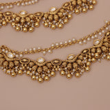 Antique Gold Ear chain - Matil