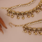 Antique Gold Ear chain - Matil