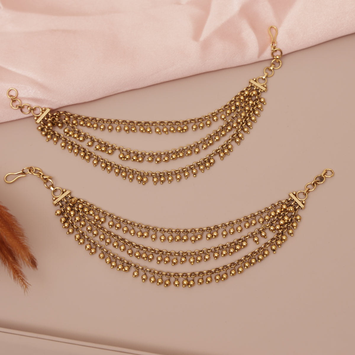 Antique Gold Ear chain - Matil