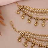 Antique Gold Ear chain - Matil