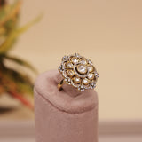 Kundan Finger Ring