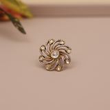 Kundan Finger Ring