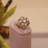 Kundan Finger Ring
