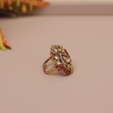 Kundan Finger Ring