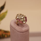 Kundan Finger Ring