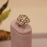 Kundan Finger Ring