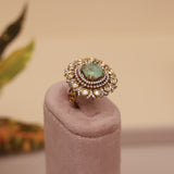 Kundan Finger Ring
