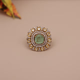 Kundan Finger Ring