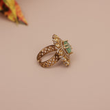 Kundan Finger Ring