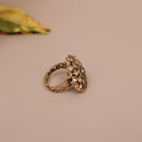 Kundan Finger Ring