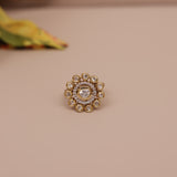 Kundan Finger Ring