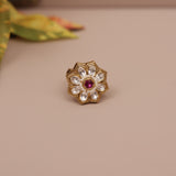 Kundan Finger Ring