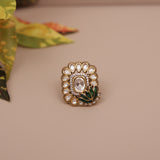 Kundan Finger Ring