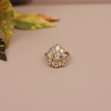 Kundan Finger Ring