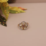 Kundan Finger Ring