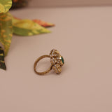 Kundan Finger Ring
