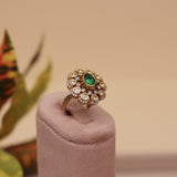 Kundan Finger Ring