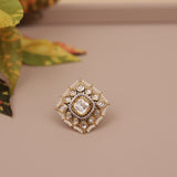 Kundan Finger Ring