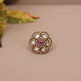 Kundan Finger Ring