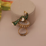 Kundan Epoxy Finger Ring